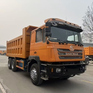 Camion benne d'occasion Shacman F3000 6x4 Diesel 10 roues 375 CV pour travaux miniers intensifs Euro4 LHD Boîte de vitesses FAST Caméra arrière - Product Image 3