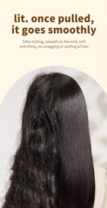 Lisseur de cheveux professionnel personnalisé, Plancha De Cabello, chauffe rapidement, 450 degrés, fer plat céramique ionique - Product Image 5