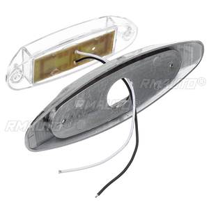 10 pièces 12V 24V 12 LED Feu de position latéral, Clignotant, Feu arrière, Feu de signalisation pour Voiture, Camion, Remorque, Bus, Bateau, Camionnette, Caravane - Product Image 5