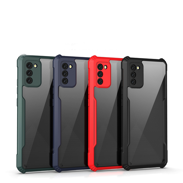 South America Hot Sale Four Corner Anti Shockproof Tpu Acrylic Phone Case Fundas Para Celulares for TECNO Spark 40C Pova Slim