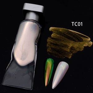 FEISHI Miroir Magique Poudre Liquide Aurora Poudre <span class=keywords><strong>Effet</strong></span> Miroir Chrome Art <span class=keywords><strong>Sirène</strong></span> Arc-En-Ciel Art Pigment Chrome - Product Image 1