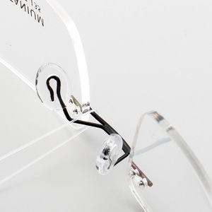 Phổ biến 5018 unisex không có vành kính hình chữ nhật lens đa màu sắc khung quang học - Product Image 2