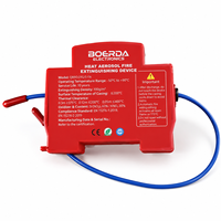Dispositif automatique d'extinction d'incendie par aérosol, système d'extinction d'incendie activé par la chaleur pour la sécurité des armoires électriques et des batteries