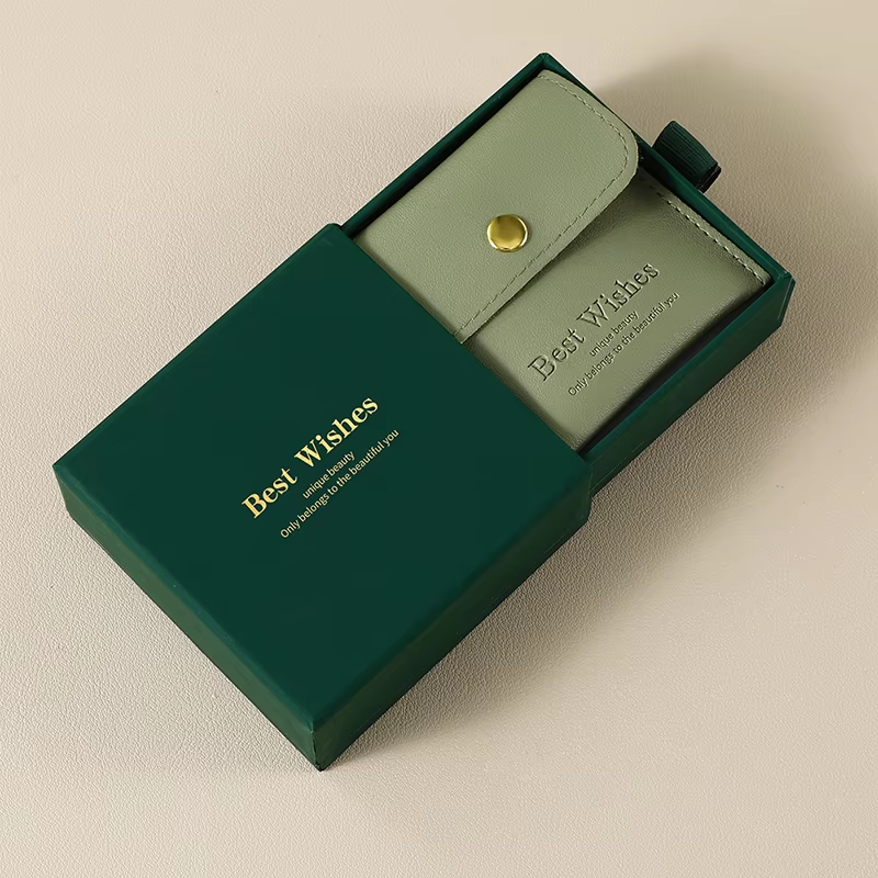 Green box +PU pouch