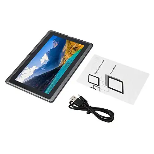 Di seconda mano usato Tablet 7 Pollici A33 4GB della miscela 8GB di ROM WIFI Android 4.4 1024*600 di Risoluzione tablet Q88 in magazzino