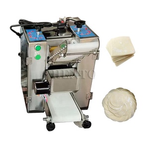 Machine de fabrication Samosa <span class=keywords><strong>à</strong></span> économie d'énergie Machine <span class=keywords><strong>à</strong></span> pâte/peau de boulette/Machine de moulage d'emballage de boulette ronde - Product Image 4