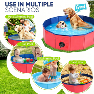<span class=keywords><strong>Piscine</strong></span> pliable pour la famille, taille personnalisée, en PVC, pour animaux de compagnie, baignoire pour chien, pour usage résidentiel extérieur - Product Image 6