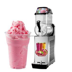 Portable Ice Drink Beverage Slush Ice <strong>Machine</strong> <strong>Machine</strong> 1 Tank Granita Slush <strong>Cocktail</strong> Syrup <strong>Machine</strong> Red R404a - Product Image 5