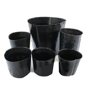 Pots à semis en PE noir écologiques pour la plantation agricole, projet d'aménagement paysager, horticulture, vente en gros, <span class=keywords><strong>pot</strong></span> de pépinière léger - Product Image 1