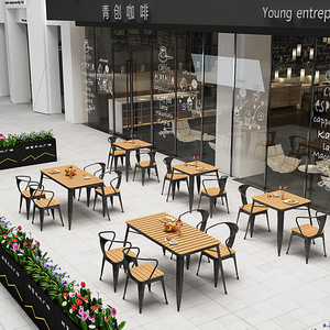 ห้องรับประทานอาหารไม้พลาสติกกลางแจ้งที่ทันสมัยเครื่องดื่มเบียร์กลางแจ้งระเบียง<span class=keywords><strong>ลาน</strong></span>เจรจา<span class=keywords><strong>โต๊ะ</strong></span>และเก้าอี้กลางแจ้ง - Product Image 3