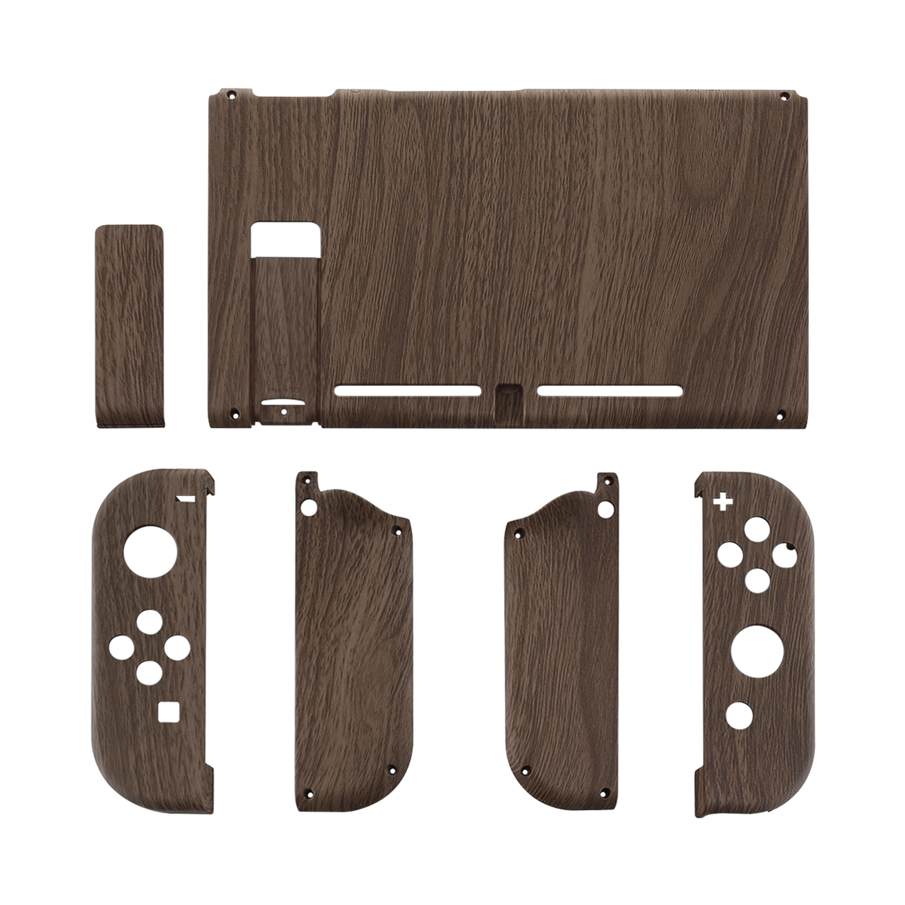 Soft Touch Wood Grain Full Set Shells