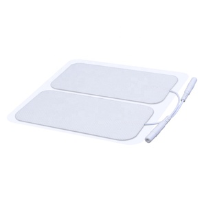 Uso domestico cuscinetti TENS Per terapia fisica elettrodi EMS con filo a treccia 2 pezzi Per confezione cuscinetti Per elettrodi in Gel conduttivo Non tessuto - Product Image 4