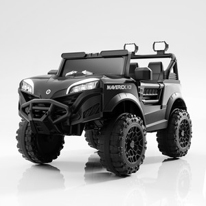 Nouvelle voiture télécommandée 4x4, batterie 12V 7Ah, voiture pour enfants, 4 moteurs, camions télécommandés peints avec siège en cuir, modèle M33 - Product Image 6
