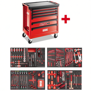 Juego de herramientas Startech 516 piezas con gabinete rodante y herramientas rojas para uso en taller - Product Image 3