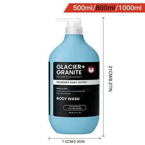 Gel Douche Corps OEM au Granit Glacé Nettoyant en Profondeur, Apaisant, Contrôle du Sébum, Parfum Longue Durée, Hydratation 24H, Protection de la Barrière Cutanée - Product Image 6