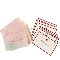 Cartes de remerciement personnalisées en papier couché coloré biodégradable et respectueux de l'environnement, avec pelliculage mat, en matériaux recyclés, pour promotion (dossiers promotionnels)