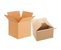 Cartons ondulés en kraft 2026 pour vêtements et marchandises, en matériaux recyclés, tailles personnalisées, livraison directe, offre spéciale