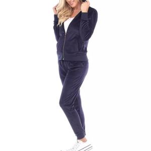 Conjuntos Deportivos de 2 Piezas para Mujer, OEM, Venta Caliente, Personalizables, Transpirables, Ecológicos, Gruesos, de Bajo Precio, con Capucha, a la Moda - Product Image 3