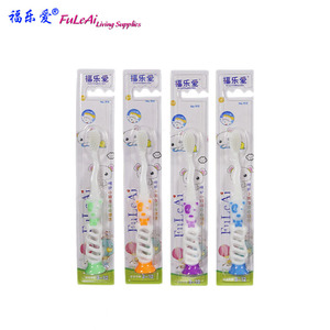 Fuleai Children's Toothbrush Soft Bristle 3-12 Years Manual Toothbrush With Suction Cup Design - Product Image 2