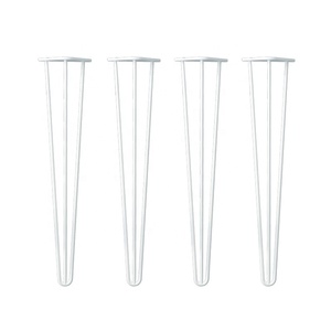 Usine Pas Cher Prix 34 Pouces 3 Tige De Fer Industriel En Métal Table En Épingle À <span class=keywords><strong>Cheveux</strong></span> Jambes Bureau À Manger Jambes Épingle À <span class=keywords><strong>Cheveux</strong></span> Jambes - Product Image 5