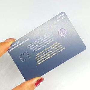 Tarjetas de Visita de Acero Inoxidable Impresas con UV de la Mejor Calidad, Fabricante Chino - Product Image 3