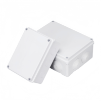Boîte de jonction ronde en ABS et PVC haute résistance Boîte de commutation électrique étanche avec niveau de protection IP65