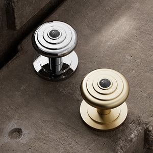 Manija de Puerta de Baño de Aleación de Zinc de Alta Calidad, Perilla de Puerta de Dormitorio con Cerradura para Hotel, Villa, Hogar, Oficina, Edificio - Product Image 2