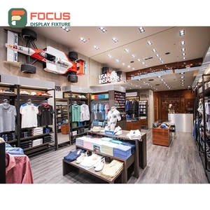 Sistema de Exhibición de Aluminio para Tiendas Minoristas Industriales, Diseño de Distribución de Espacios en Tiendas, Tienda de Ropa de Franquicia - Product Image 6