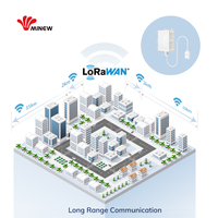 5 ans d'alarme de détecteur de fuite d'eau à longue portée ultra-faible consommation d'énergie capteur Lora Lorawan pour détecter les fuites d'eau