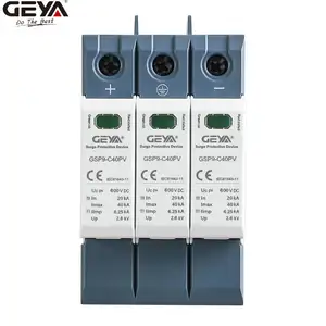 GEYA GSP9-C40 3P 275V 20KA 40KAサンダーサージアレスタープロテクターSPD照明システム用