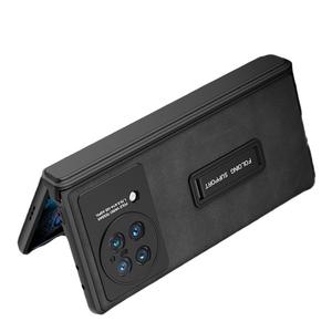 Convient pour Vivoxfold Phone Case Full Cover <span class=keywords><strong>Film</strong></span> - Body Magnetic Suction Matte Folding Protective Xfold Plain Leather - Product Image 5