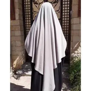 Wholesale Custom Fashion Islamic Muslim Long Khimar Soft khimaar Hijab For Women