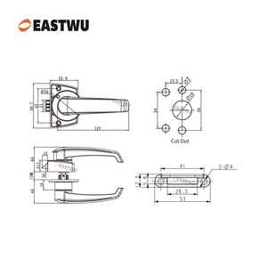 Accessoires d'intérieur de <span class=keywords><strong>camping</strong></span>-<span class=keywords><strong>car</strong></span> Caravane <span class=keywords><strong>Camping</strong></span>-<span class=keywords><strong>car</strong></span> Remorque Serrures de <span class=keywords><strong>porte</strong></span> de toilette Poignées pour salle de bain et salle de <span class=keywords><strong>douche</strong></span> - Product Image 6