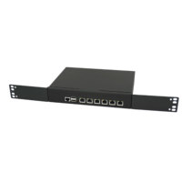 Prix usine 6Lans D525 Pfsense Mini serveur pare-feu sans ventilateur D525 J4125 3865U 6200U Mikrotik Pfsense Mini routeur Pc réseau WAN