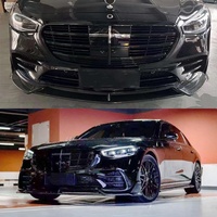 Kit carrosserie en fibre de carbone humide BTC pour Mercedes-Benz Classe S W223 - Améliorez votre véhicule avec le style MSY : lèvre avant, diffuseur arrière, jupes latérales, pare-chocs