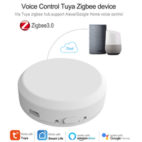 Gateway Inteligente Tuya ZigBee para Hogar, Hub WiFi con Material de PC, Control por Aplicación, 10A Máx., Multimodo, para Uso en Hoteles