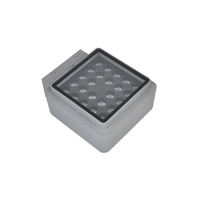 Projecteur d'éclairage de sécurité extérieur en aluminium étanche IP65
