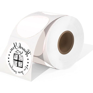 Papel térmico protector para etiquetas láser Phomemo, núcleo de 38 mm, adhesivo acrílico, imprimible, para sellado de regalos e impresión de pegatinas - Product Image 1