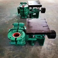 Pompe à boue à haute teneur en chrome pour le transport de boues chimiques, le traitement des minerais, les résidus miniers, pompes robustes résistantes à l'usure