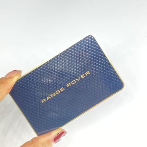 นามบัตรโลหะสีดำแบบระเหิดสีทองพิมพ์สีทองแบบหรูหราตัดด้วยเลเซอร์ NFC - Product Image 2