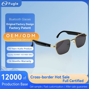 Gafas de sol inteligentes AG010 Fugle Wireless BT5.4, gafas de sol para exteriores, deporte inteligente, llamada manos libres, auriculares inteligentes portátiles para hombres y mujeres - Product Image 2