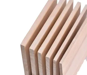 Les fabricants fournissent directement 5 ~ 30mm mélamine peuplier eucalyptus bois multicouche panneau de meubles panneau collé bois massif