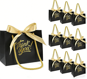 Bolsas de Papel Kraft Reciclables al por Mayor en Stock, Bolsas de Regalo, Bolsas de Compras, Bolsas para Empacar Lápices Labiales, Joyería y Galletas - Product Image 1
