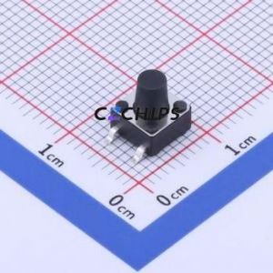 K2-6639SP-H4SC-04 Tactile Switch SMD-4P,6x6mm Switch 2.5N Vertical Mount 6mm 6mm - Product Image 1