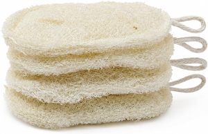 Biodegradable Luffa Bath Loofah Scrub Sponge Shower Brush Cleaning Scourer Scrubber - Product Image 1