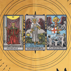 女巫乌鸦海德斯维尔塔罗牌卡盒支架易于学习的初学者新选择塔罗牌由耐用的纸材料制成 - Product Image 2