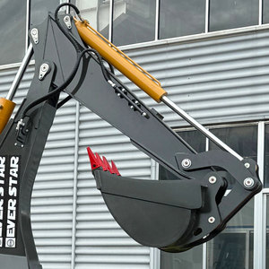 รถแบคโฮล้อเดอร์ขนาดเล็กคุณภาพสูง ขับเคลื่อน 4 ล้อ ได้รับการรับรองมาตรฐาน CE ความจุบุ้งกี๋ 1.0 ลบ.ม. พร้อมราคาโรงงาน - Product Image 2