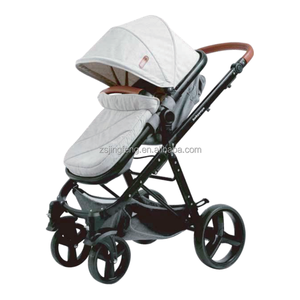 ODM Poussette Pliable de Luxe Ensemble de Meilleure Qualité Poussettes Pliantes pour Bébé 3 en 1 avec <span class=keywords><strong>Nacelle</strong></span> et Siège Auto Landau pour Bébé - Product Image 2
