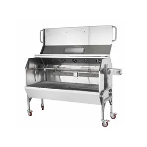Supplier Customized Great Selling Professional High Quality 304 Stainless Steel Bbq Portable Restaurant 6 burners gas grills