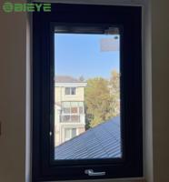Ventana Abatible Superior de Aluminio de Alta Calidad para Uso Residencial, Resistente al Viento y al Agua, Tamaños Personalizados para Sala de Estar y Balcón
